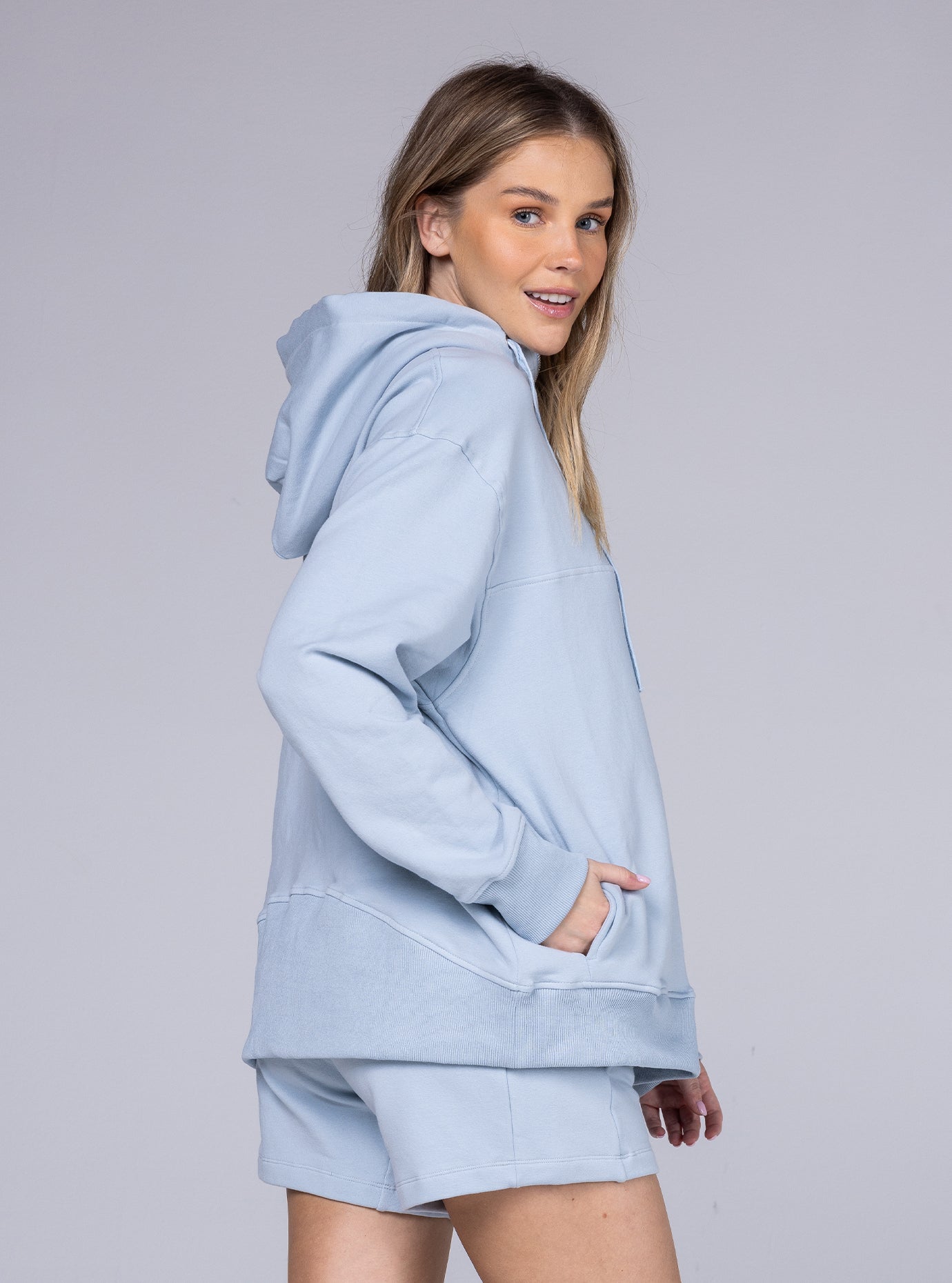 Allwear Organic Half-Zip Hoodie - Allwear