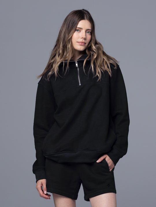 Allwear Organic Half-Zip Hoodie 2.0