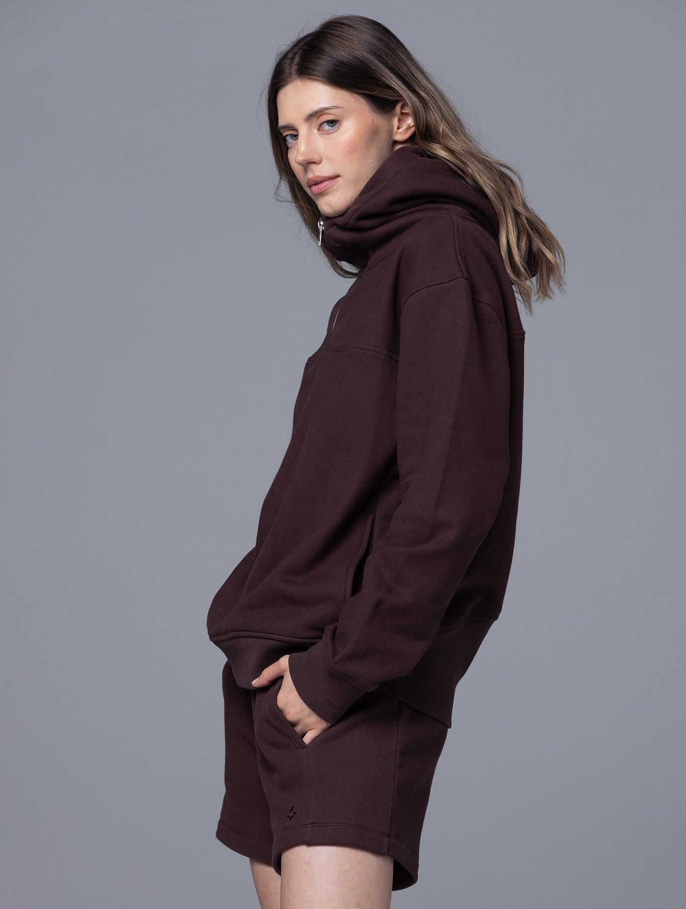 Allwear Organic Half-Zip Hoodie 2.0