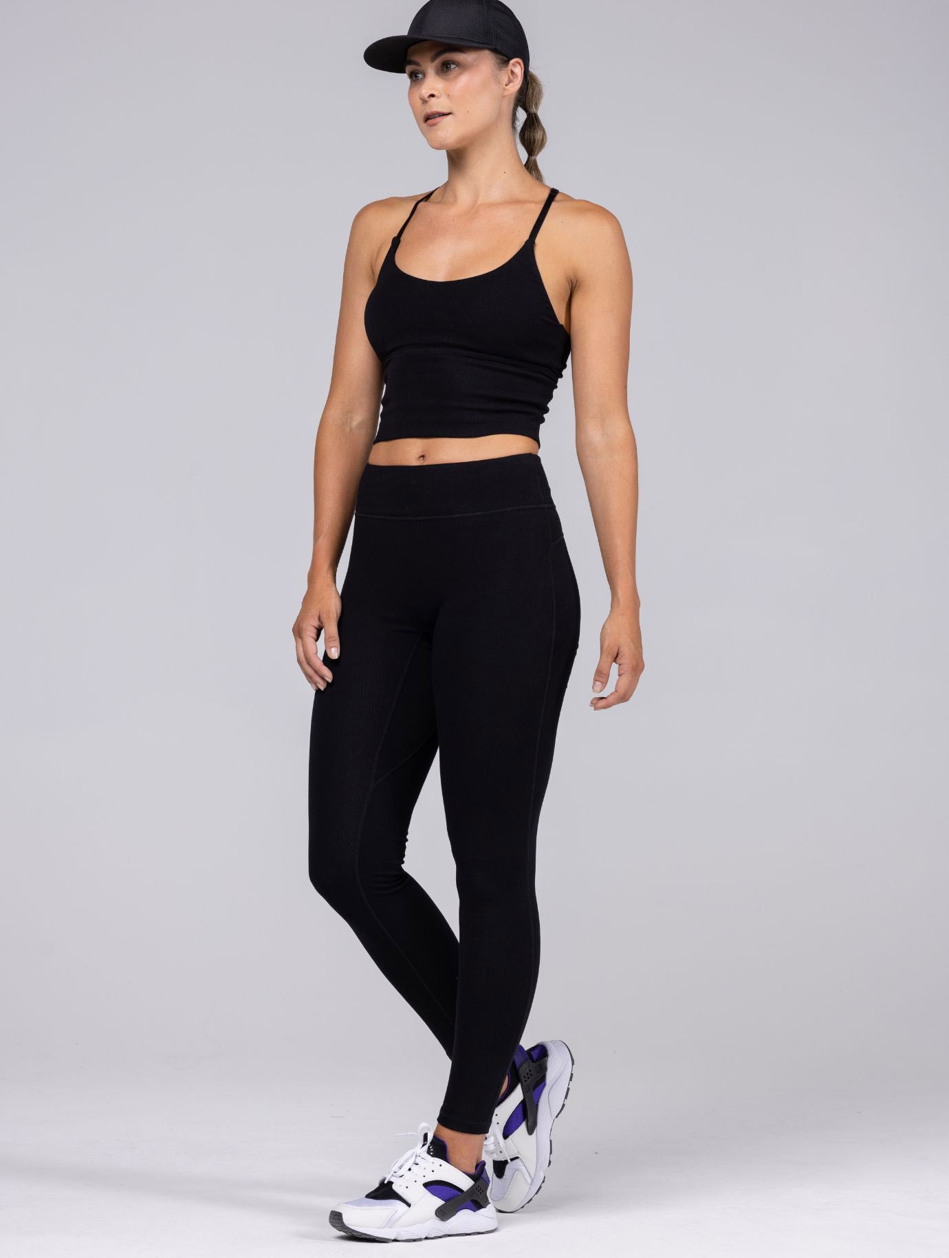 Allwear Bamboo Leggings 25'' Short