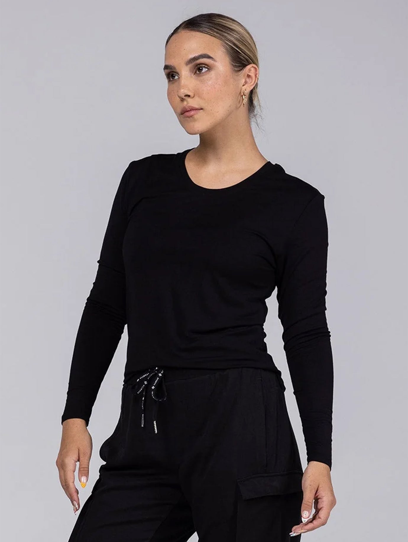 Allwear Tencel™ Lightweight Long Sleeve Tee