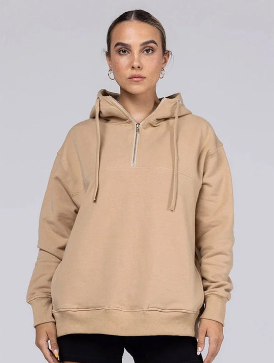 Allwear Organic Half-Zip Hoodie