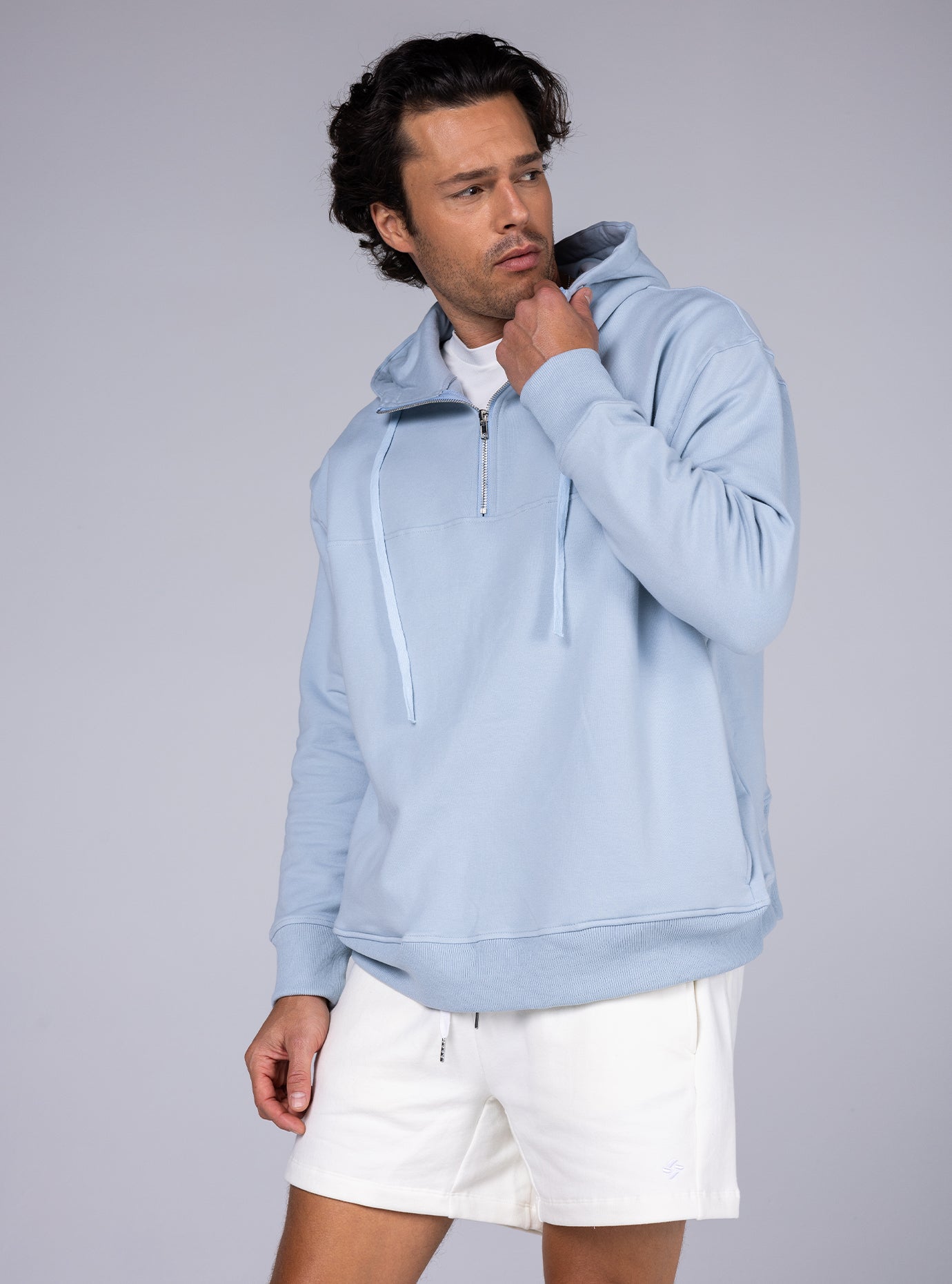 Allwear Organic Half-Zip Hoodie